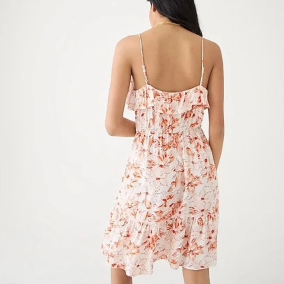 J.Crew tiered mini dress in breezy blooms XS - Picture 4 of 11